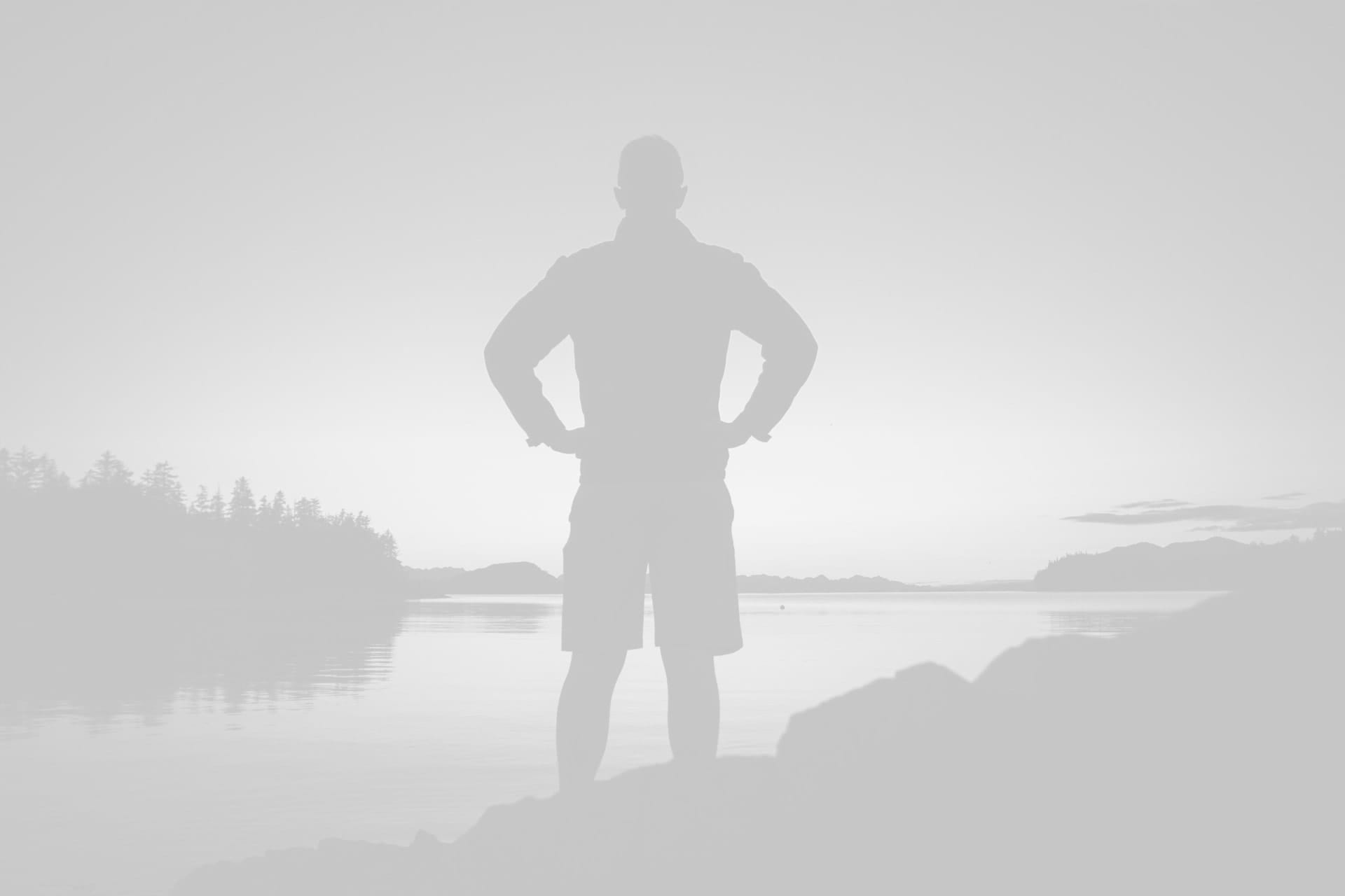 Minimal outdoor portrait supporting lifestyle brand positioning