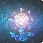 Digital intelligence interface showcasing connected automation systems