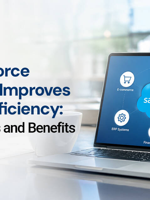 Salesforce Integration Improves Business Efficiency banner